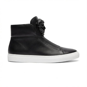 Versace women shoes featuring a bold face design available at Lestyle Boutique Melbourne