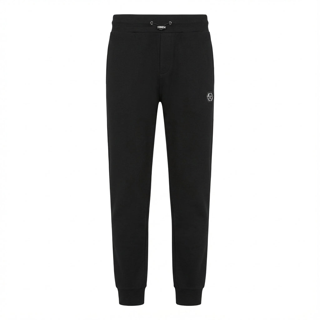 Philipp Plein men's pants featuring a hex logo available at Lestyle Boutique Melbourne