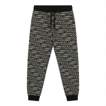Dolce & Gabbana pants featuring all-over logo print available at Lestyle Boutique Melbourne