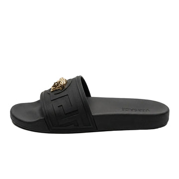 Versace slides featuring a lion head emblem available at Lestyle Boutique Melbourne