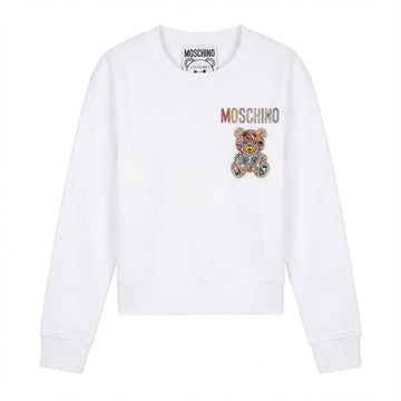 Moschino women's sweatshirt featuring a teddy bear design available at Lestyle Boutique Melbourne