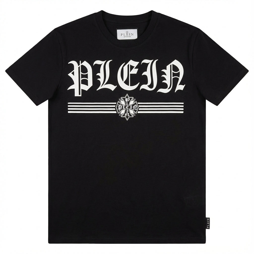 Philipp Plein T-shirt with bold logo available at Lestyle Boutique Melbourne