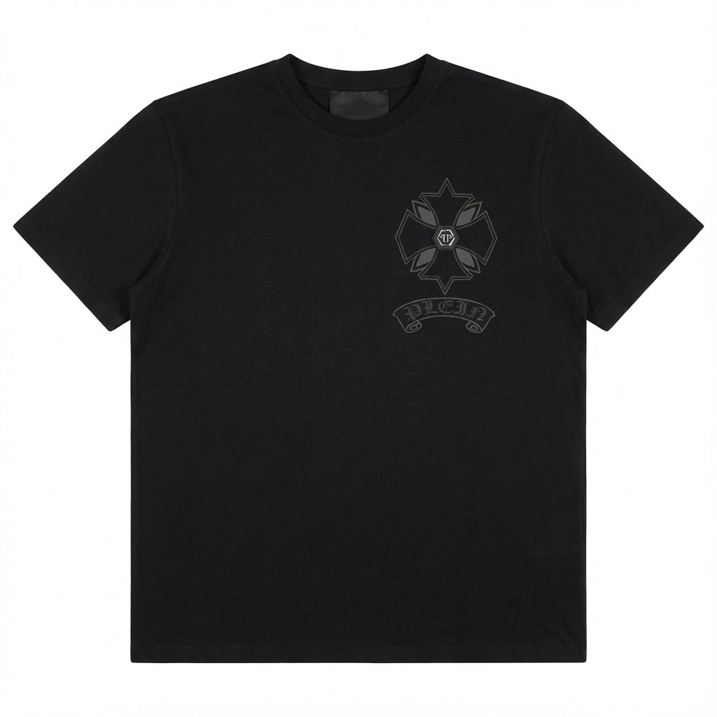 Philipp Plein T-Shirt featuring a logo design available at Lestyle Boutique Melbourne