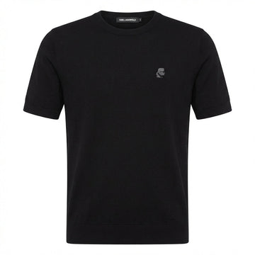 Karl Lagerfeld men's black t-shirt with logo available at Lestyle Boutique Melbourne