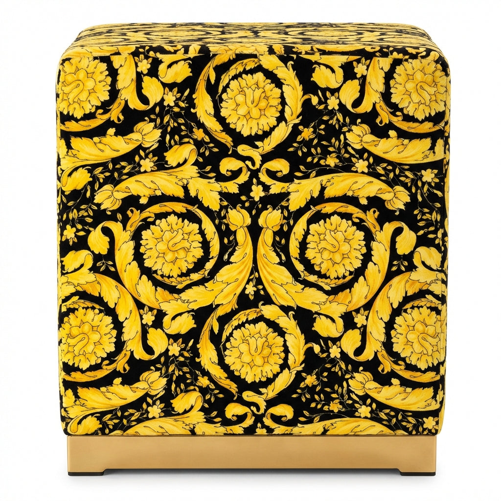 Versace ottoman featuring Barocco print available at Lestyle Boutique Melbourne