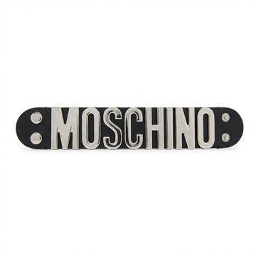 Moschino bracelet featuring metallic logo available at Lestyle Boutique Melbourne
