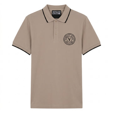 Versace Jeans Couture polo featuring logo patch available at Lestyle Boutique Melbourne