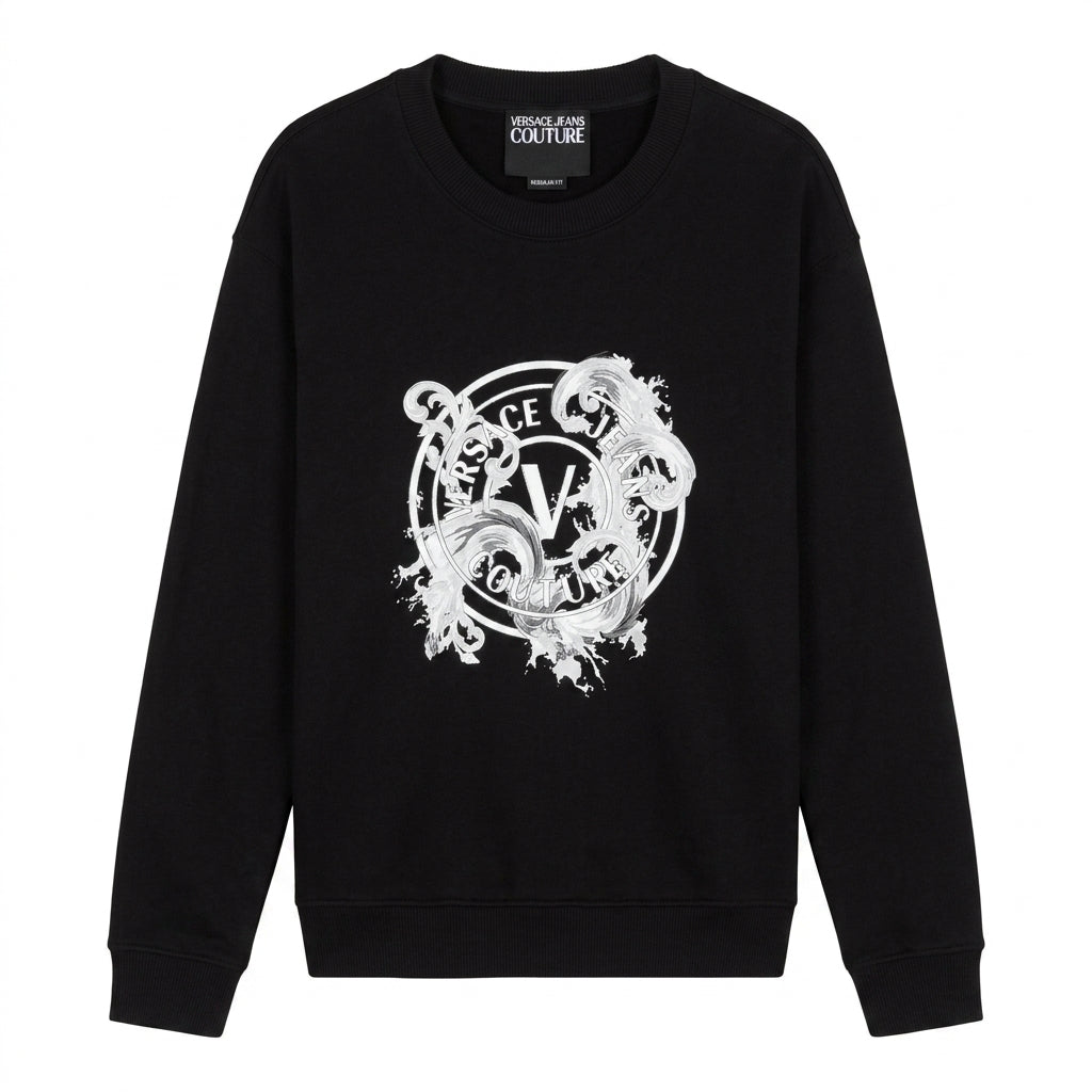 Versace Jeans Couture sweatshirt featuring logo print available at Lestyle Boutique Melbourne