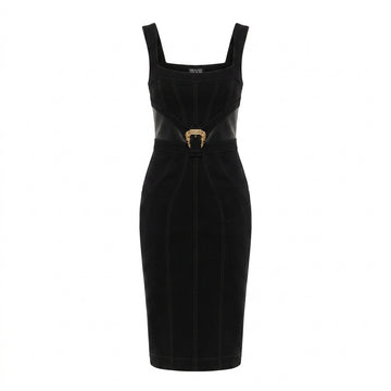 Versace Jeans Couture dress featuring a bold buckle detail available at Lestyle Boutique Melbourne
