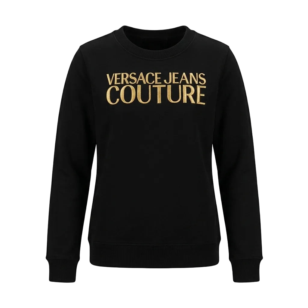 Versace Jeans Couture sweatshirt featuring gold logo available at Lestyle Boutique Melbourne