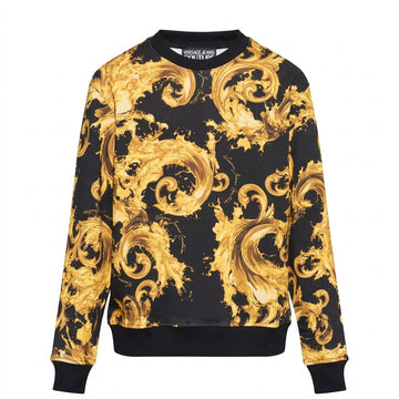 Versace Jeans Couture sweatshirt featuring baroque swirl pattern available at Lestyle Boutique Melbourne