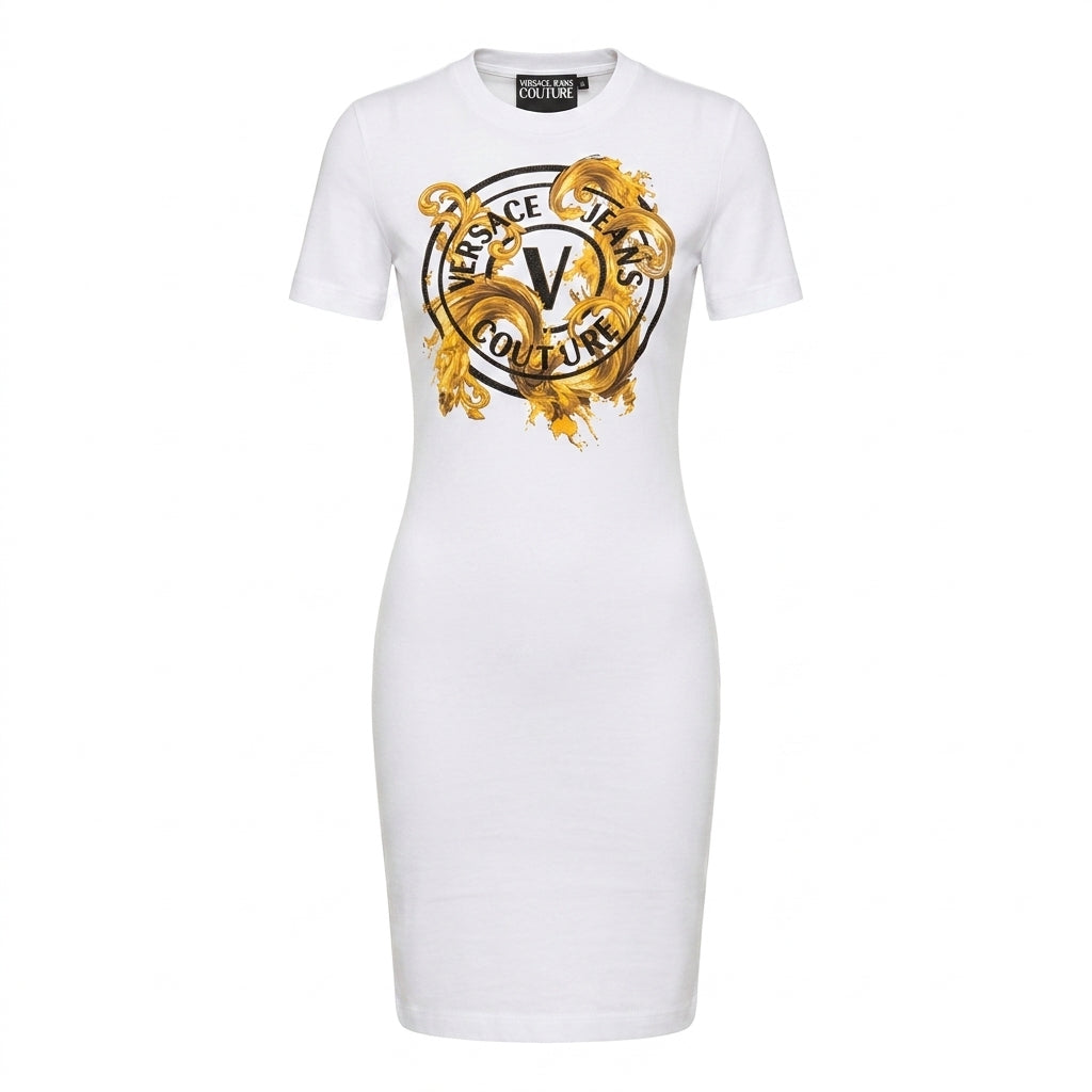 Versace Jeans Couture dress featuring logo design available at Lestyle Boutique Melbourne