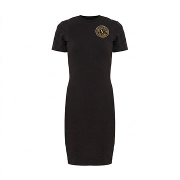 Versace Jeans Couture dress featuring logo print available at Lestyle Boutique Melbourne