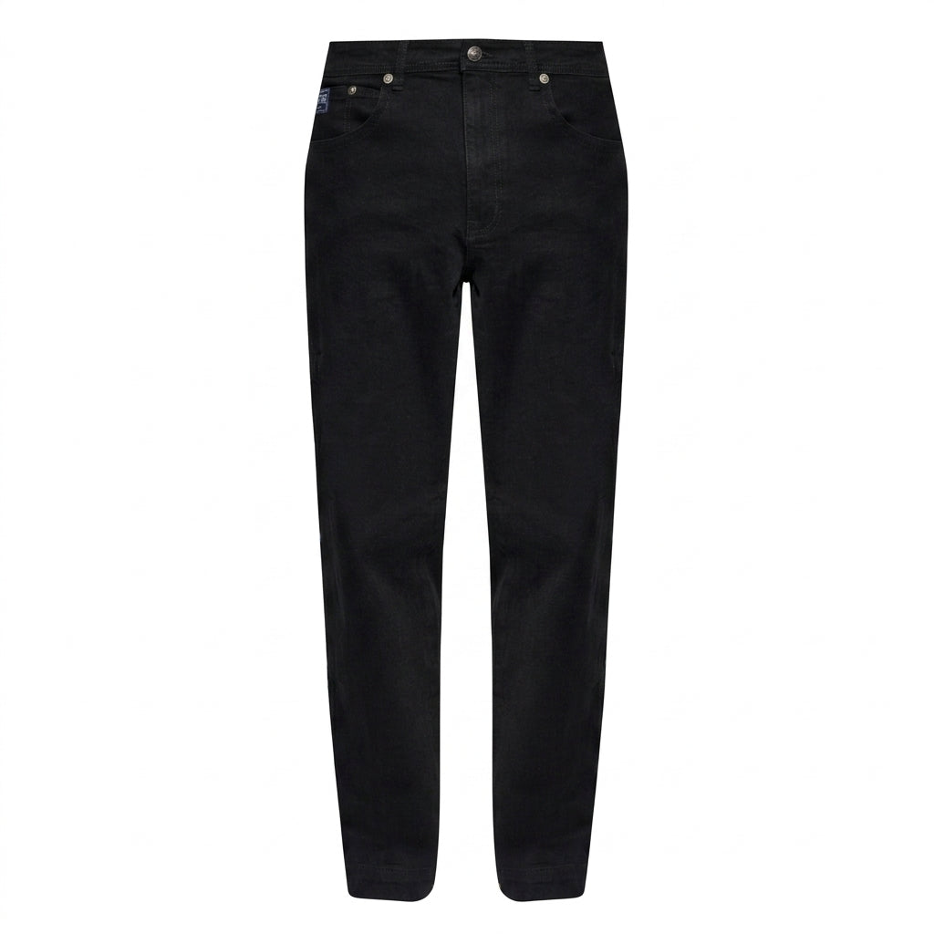 Versace Jeans Couture black jeans featuring classic design available at Lestyle Boutique Melbourne
