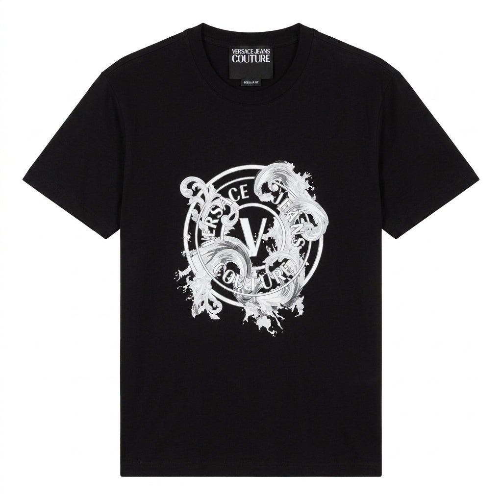Versace Jeans Couture T-shirt featuring bold logo design available at Lestyle Boutique Melbourne