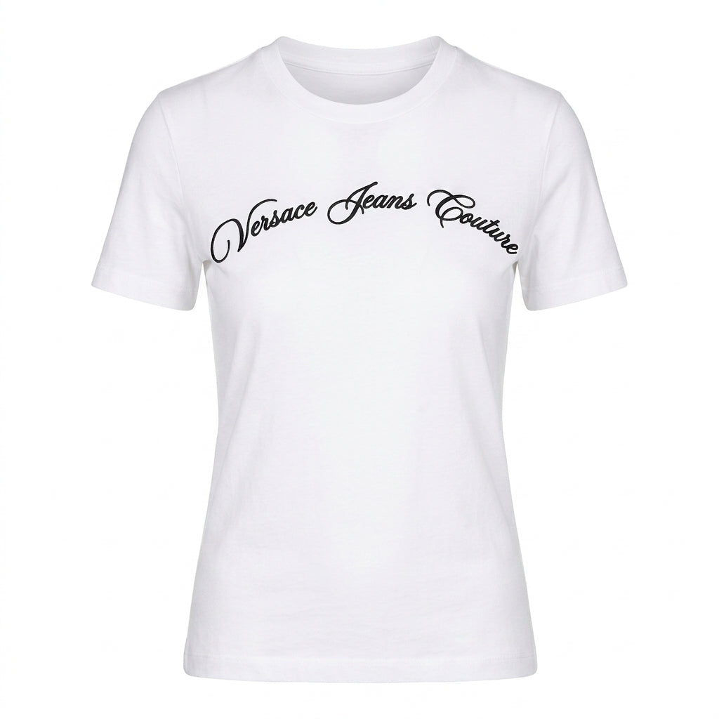 Versace Jeans Couture T-shirt featuring logo script available at Lestyle Boutique Melbourne