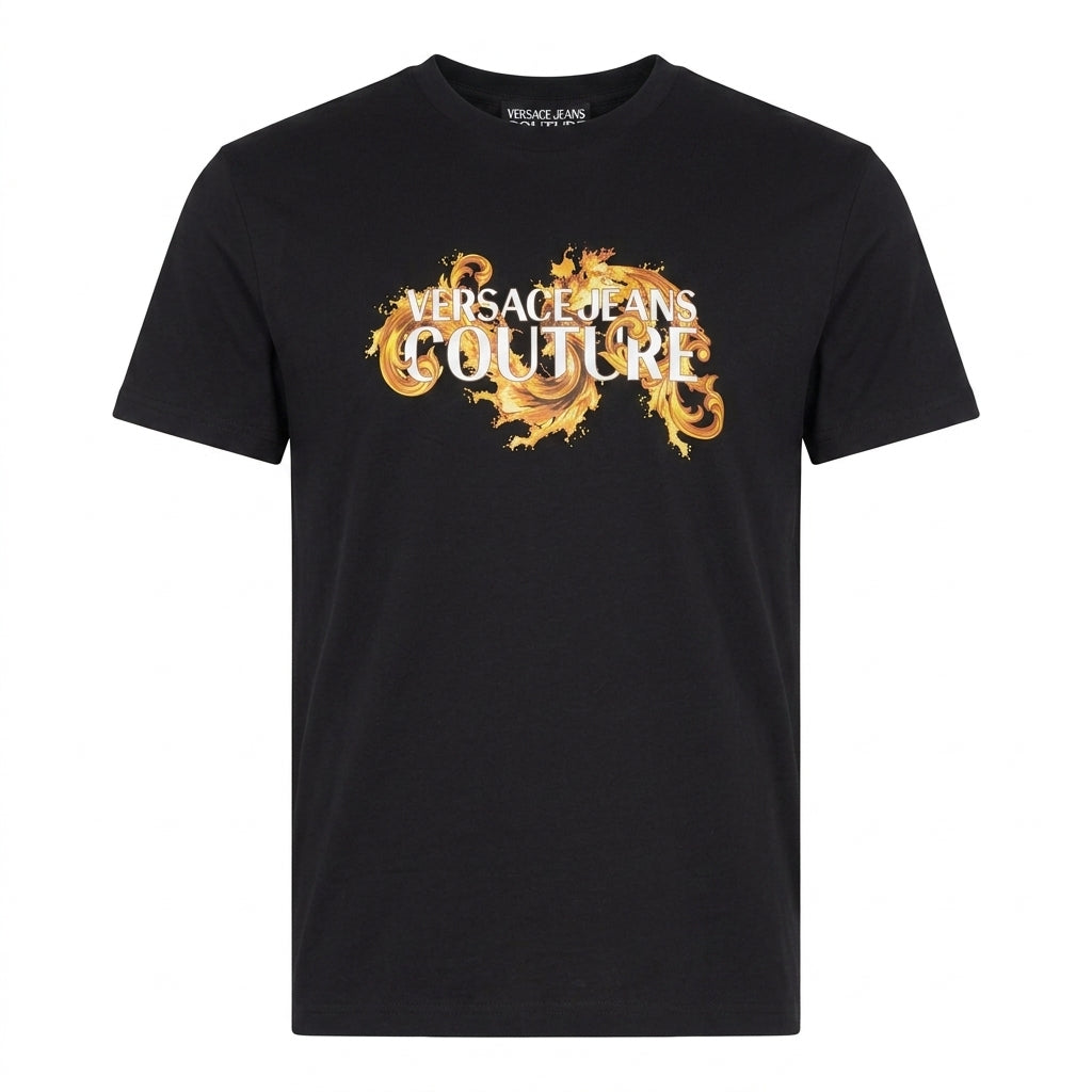 Versace Jeans Couture t-shirt featuring bold logo design available at Lestyle Boutique Melbourne