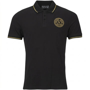 Versace Jeans Couture polo featuring logo embroidery available at Lestyle Boutique Melbourne
