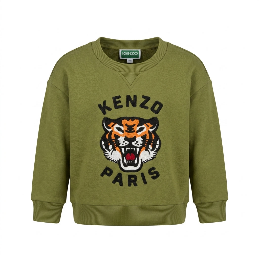 Kenzo sweatshirt featuring a tiger logo available at Lestyle Boutique Melbourne