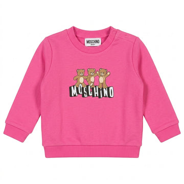 Moschino Kids sweatshirt featuring teddy bears available at Lestyle Boutique Melbourne