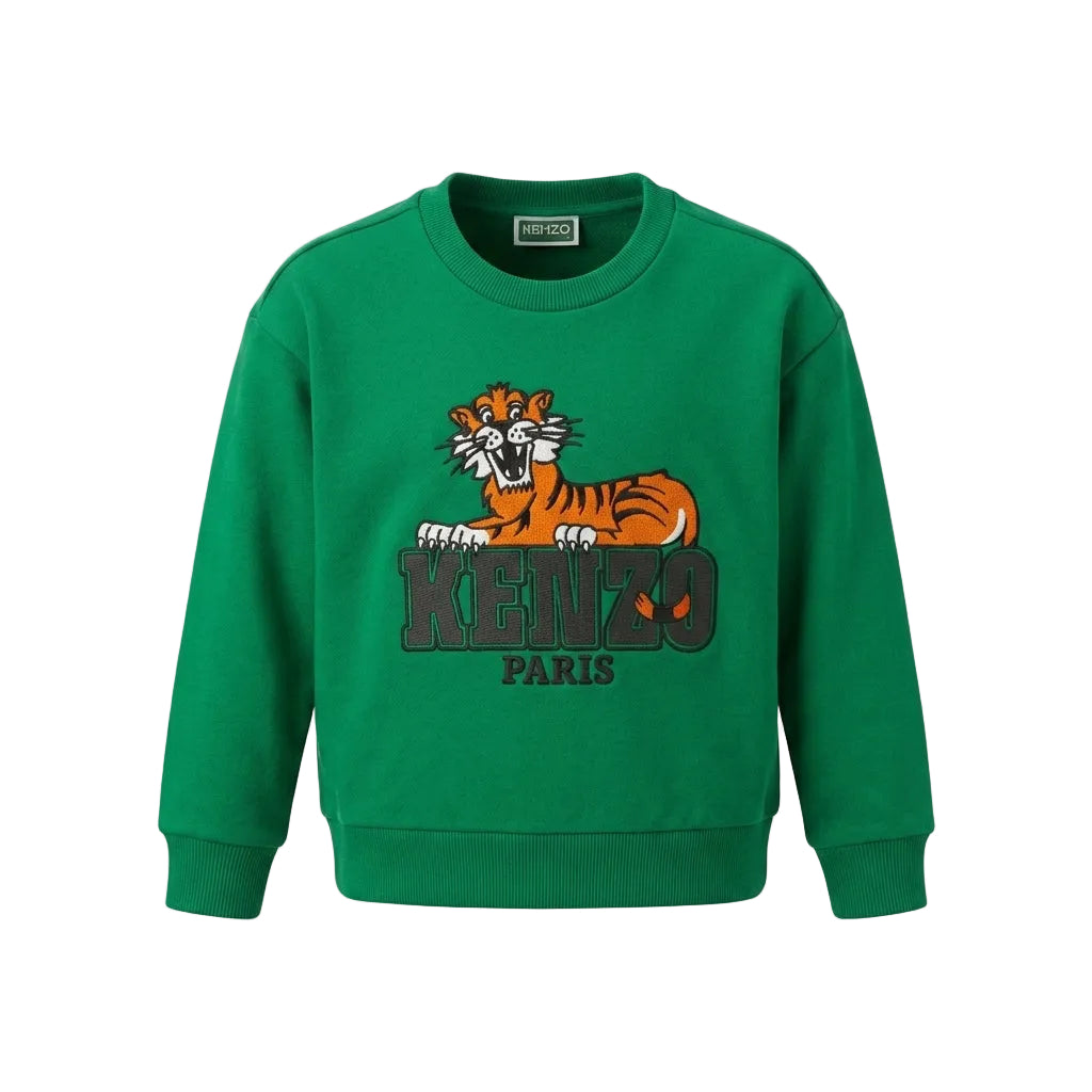 Kenzo sweatshirt featuring a tiger graphic available at Lestyle Boutique Melbourne