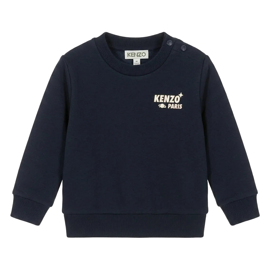 Kenzo Kids sweatshirt featuring logo available at Lestyle Boutique Melbourne