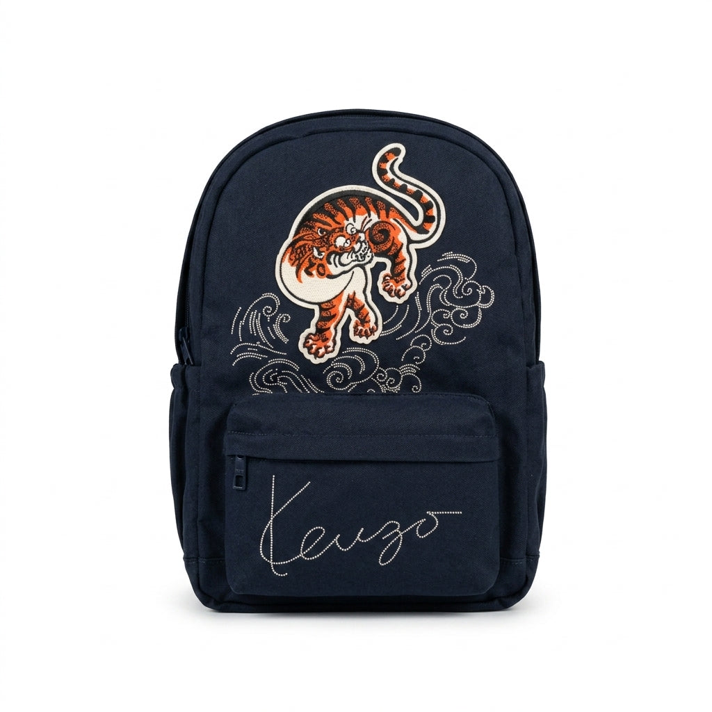 Kenzo backpack featuring tiger embroidery available at Lestyle Boutique Melbourne