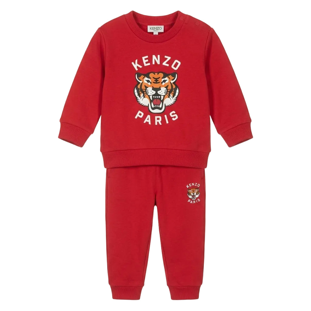 Kenzo Kids sweatshirt set with tiger logo available at Lestyle Boutique Melbourne
