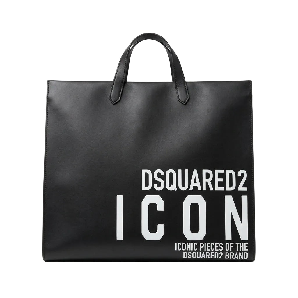 Dsquared2 tote bag featuring iconic logo print available at Lestyle Boutique Melbourne
