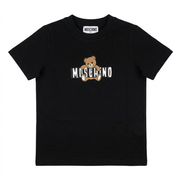 Moschino teddy bear logo T-shirt featuring casual style available at Lestyle Boutique Melbourne