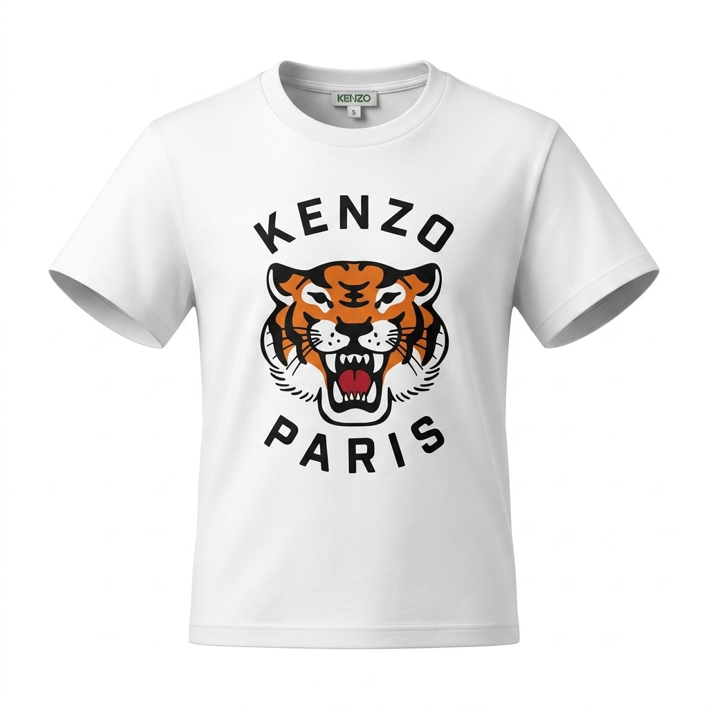 Kenzo Kids T-Shirt featuring a tiger logo available at Lestyle Boutique Melbourne