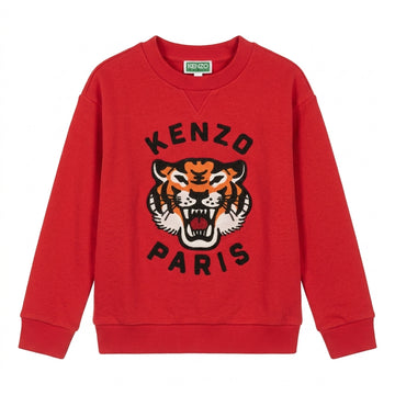 Kenzo Kids sweatshirt featuring tiger graphic available at Lestyle Boutique Melbourne