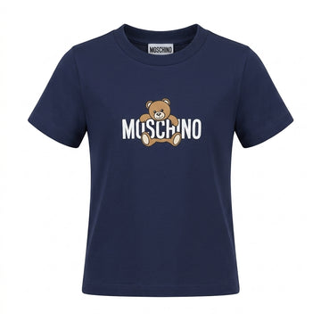 Moschino kids teddy bear logo T-shirt available at Lestyle Boutique Melbourne
