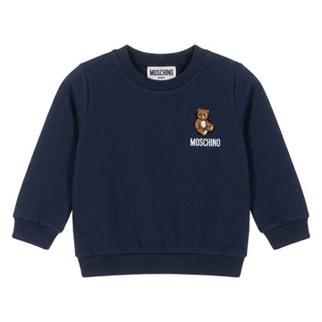 Moschino kids sweatshirt featuring teddy bear logo available at Lestyle Boutique Melbourne