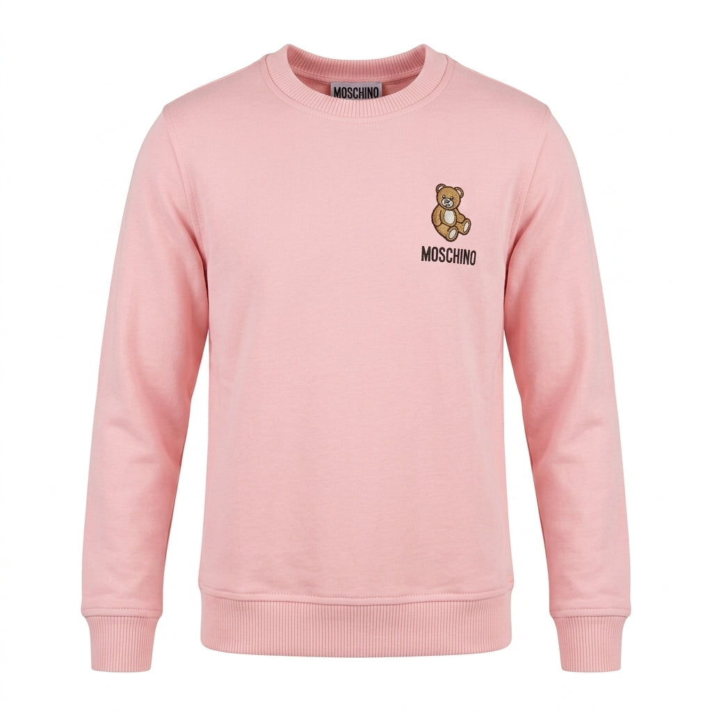Moschino sweatshirt featuring teddy bear logo available at Lestyle Boutique Melbourne