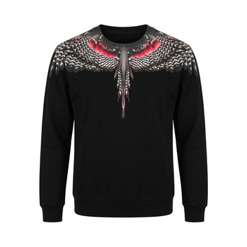 MARCELO BURLON sweatshirt featuring bird graphic at Lestyle Boutique Melbourne
