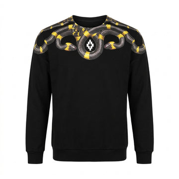 MARCELO BURLON sweatshirt featuring graphic hood ornament detail available at Lestyle Boutique Melbourne