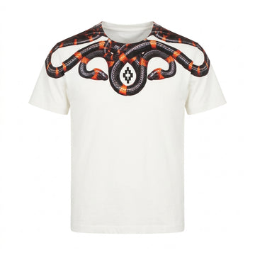 MARCELO BURLON T-SHIRT featuring graphic snake print available at Lestyle Boutique Melbourne