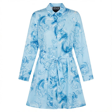 Versace Jeans Couture dress featuring a swirling print available at Lestyle Boutique Melbourne