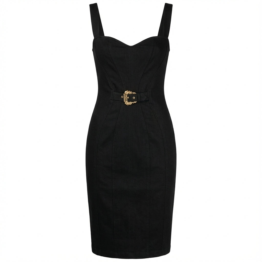 Versace Jeans Couture dress featuring a belt available at Lestyle Boutique Melbourne