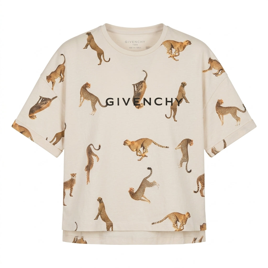 GIVENCHY t-shirt with leopard print available at Lestyle Boutique Melbourne