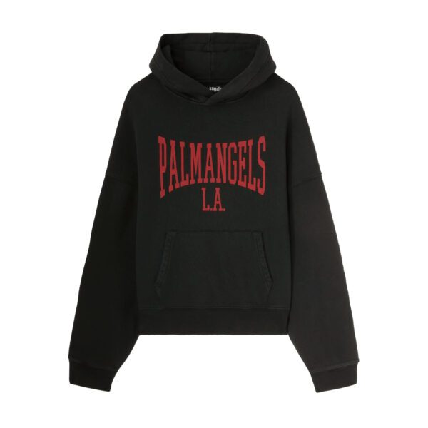Palm Angels sweatshirt featuring bold red lettering, available at Lestyle Boutique Melbourne