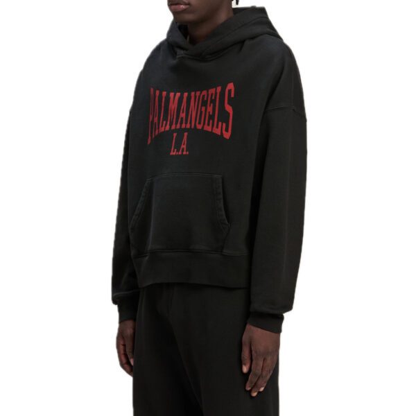 Palm Angels sweatshirt featuring bold red lettering, available at Lestyle Boutique Melbourne