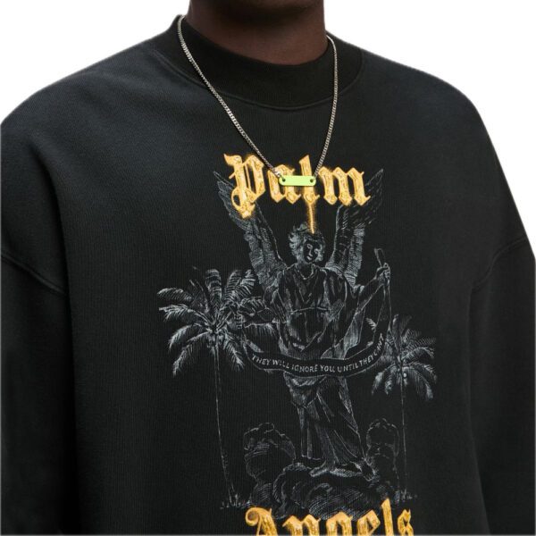 Palm Angels sweatshirt featuring bold lettering and graphic print, available at Lestyle Boutique Melbourne
