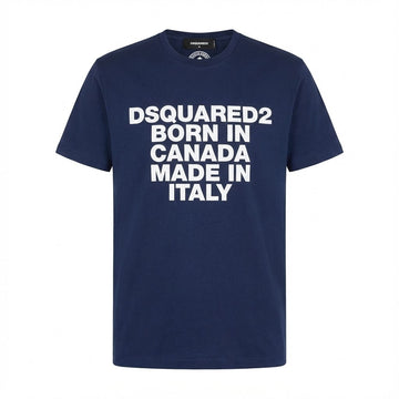 DSQUARED2 T-shirt featuring Born in Canada Made in Italy available at Lestyle Boutique Melbourne