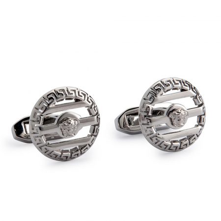 Versace_Cufflinks_Silver