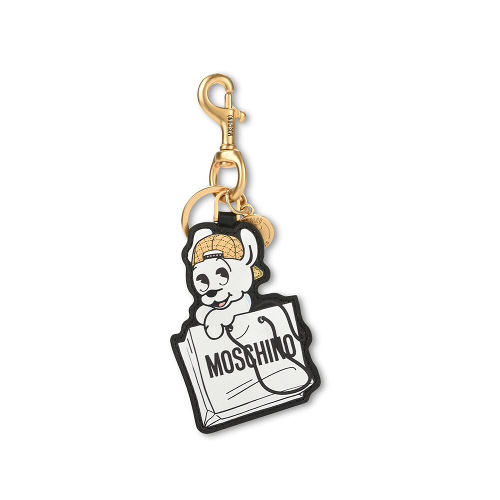 moschino keyring