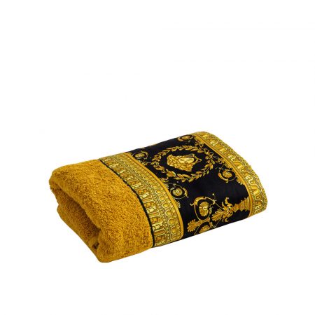 Baroque_FaceTowel_YellowBlack