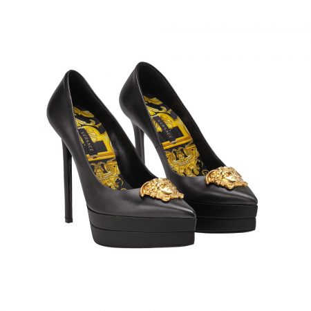 Versace online palazzo pumps