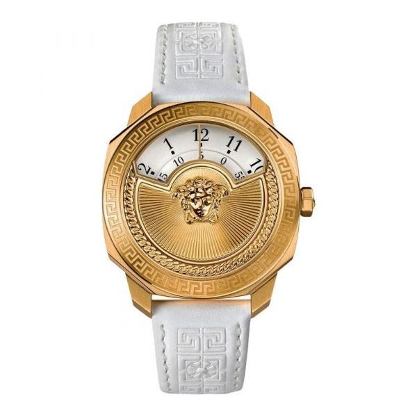 Versace_Gold_Leather_Dylos_Watch